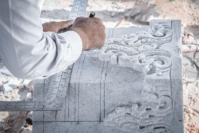Marble craftsmanship