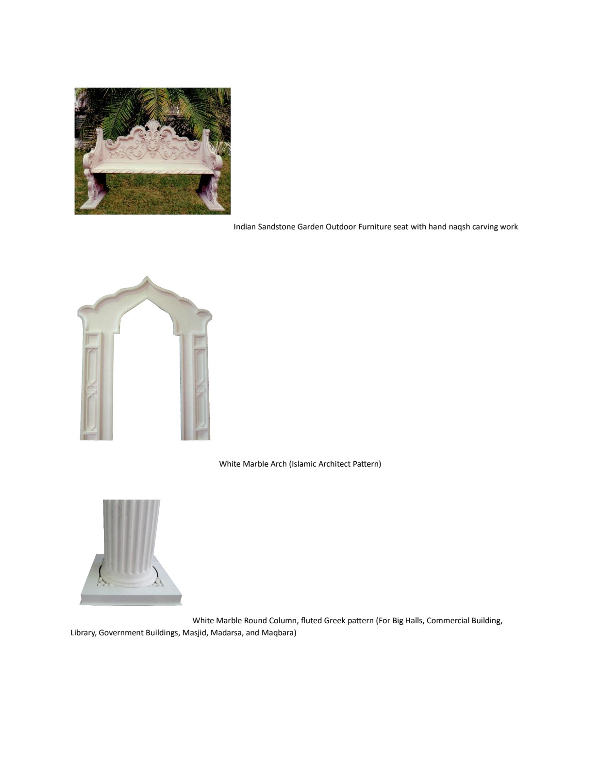 Marble Arch – Islamic Pattern