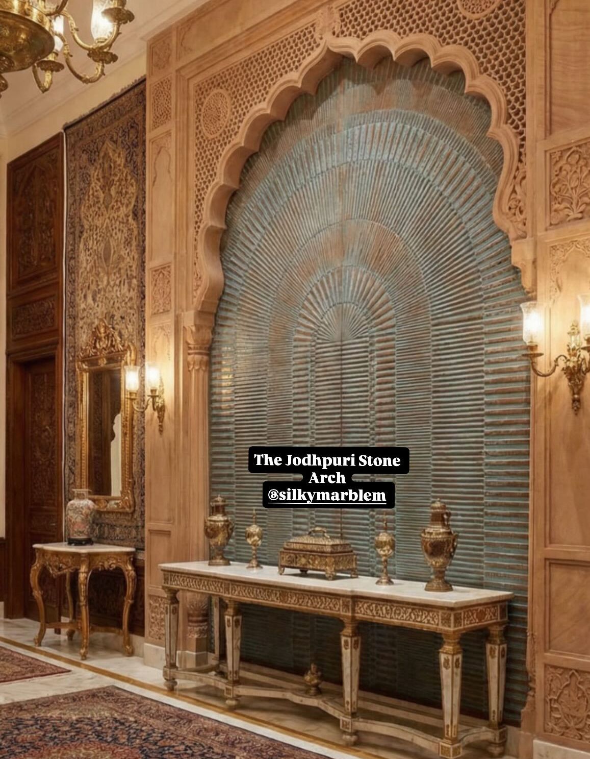 Jodhpuri Stone Arch – Heritage Design
